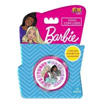 Yoyo Ioiô Fabulosa Da Barbie Com Luzes Rosa E Delicado
