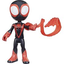 Boneco Marvel Miles Morales Herói 10 Cm - Amazing Friends