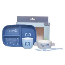 Kit Refeicao Infantil 5 Pecas Tigor BB Little