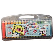 Kit Canetinha Hidrográfica com Carimbo Fofo 36 Cores Q-879