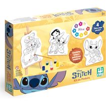 Stitch - Kit de Pintura - Nig