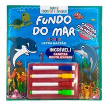 Super Escreva e Apague | Fundo do Mar | + 4