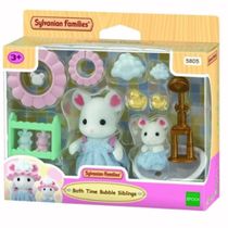 Sylvanian Families Hora do Banho Irmãos Ensaboados 5805Epoch
