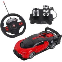 Carrinho de Controle Remoto Racing Control Raptor Vermelho - Multikids