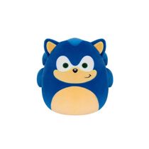 Pelúcia Squishmallows Sonic Azul 20cm Oficial Sonic the Hedgehog – Original e Macio
