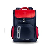 Mochila Escolar Clean Kids - Azul e Vermelho - Fofy
