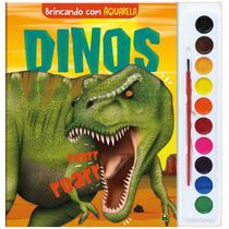 Livro Brincando com Aquarela - Todolivro -  DINO