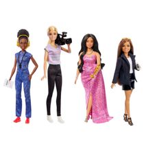 Pacote c/ 4 Bonecas Barbie Profissões Mulheres no Cinema - Mattel