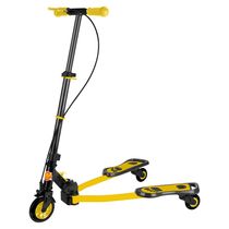 Patinete Infantil Frog New Radical com 3 Rodas Cor Amarelo