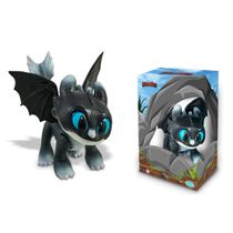 Como Treinar Seu Dragão - Dragão Baby 12cm - Mini Dusk - Pupee