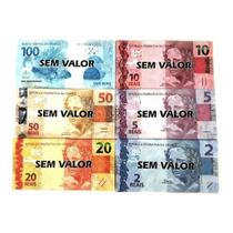 Dinheiro Dinheirão De Brinquedo 35 Notas Sortidas