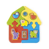 Puzzle Mania Fazenda Tateti Brinquedo Didático Infantil