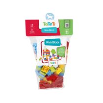 Riva Block Tateti 84 Peças Montar Construir Criatividade