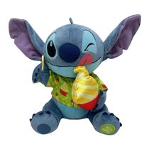 Stitch Pelúcia Disney com Sorvete Abacaxi Sobremesa 25 cm