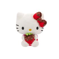 Bicho de Pelúcia Hello Kitty Morango 18cm Original Licenciado Sunny Sanrio