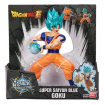 Dragon Ball Super –Attack Collection –  Boneco Goku Super Saiyajin Blue Kamehameha  20 Cm – Bandai