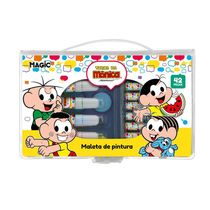 Turma da Mônica Maleta Pintura 42 Peças - Ciranda Cultural