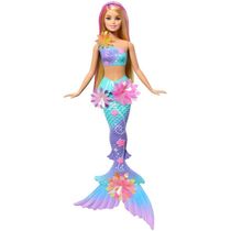 Barbie Boneca Sereia com Transformação de Flor - Mattel