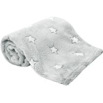 Manta Estrelinhas Cinza Buba