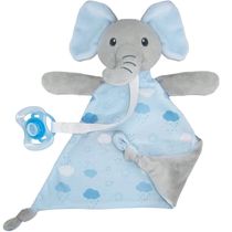 Naninha Com Prendedor Elefante Azul Buba