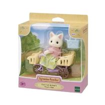 CONJUNTO PASSEIO DE BICICLETA - MAMAE GATO PRIMAVERA -  SYLVANIAN FAMILIES - EPOCH