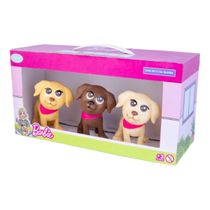 Kit Com 3 Mini Pets Honey Taffy Dj da Barbie Pupee 1249