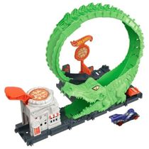 Hot Wheels Pista Ataque do Crocodilo C/Carro 4+ HKX39Mattel