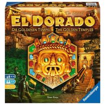 Jogo de Tabuleiro e de Aventura Ravensburger The Quest for El Dorado: Templos de Ouro - Expansão para Toda a Família, a Partir de 10 Anos