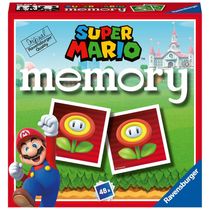 Jogo de Tabuleiro Ravensburger Memory Super Mario - Versão Italiana - Para Crianças de 3 Anos ou Mais