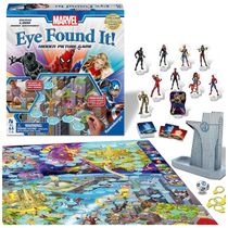 Ravensburger Marvel Eye Found It! Jogo de Tabuleiro com Quebra-Cabeças - Divertido para Crianças e Adultos, com Heróis da Marvel - Estimulante!