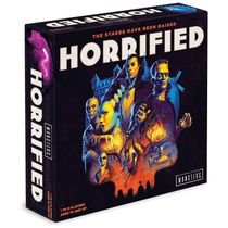 Jogo de Tabuleiro Estratégico Ravensburger Horrified Universal Monsters - Desafie os Monstros em uma Noite de Diversão em Família!