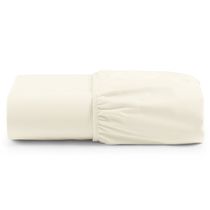 Lençol Unique Avulso de Baixo King com Elástico Micro Percal 400 Fios - Palha