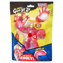 Boneco Heroes Goo Jit Zu Estica Marvel Homem De Ferro Sunny