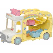 Sylvanian Families Ônibus Arco-Íris Jardim da Infância