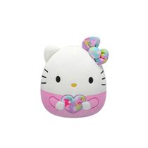 Pelúcia Squishmallows Hello Kitty Sanrio 21cm – Super Macia, Fofa, Licenciada e Colecionável