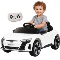 Carro Elétrico Importway Audi E-Tron GT Branco 6V  Controle Remoto