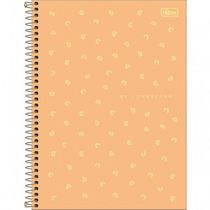 Caderno Universitario Neon Connect Laranja 1M 80Fls Tilibra