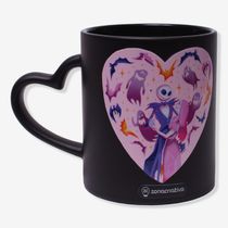 Caneca Mágica Jack e Sally Namorados - O Estranho Mundo de Jack