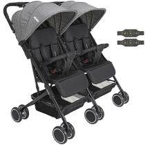 Carrinho Kiddo para Gemeos Duplo Mascote Grafite