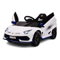 Carrinho Elétrico Infantil Lamborghini 12V Branco
