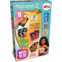 JOGO MEMO PLAY MOANA 2 - ELKA