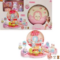 Brinquedo Coleção Casinha Feliz Coelhinho Mega Bolsa Donut