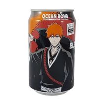 Refrigerante Ocean Bomb Lata 330 ml Sabor Manga com Abacaxi Bleach