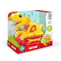 Carrinho - Baby Land - Dino Escavadeira - Musical - Cardoso