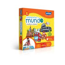 Quebra-Cabeça Grandão Conhecendo o Mundo