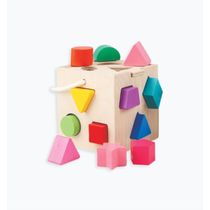 Brinquedo Educativo Cubo de Encaixe Formas