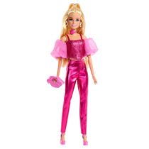 Boneca Articulada - Barbie - Deluxe Style - Conjunto Rosa Metálico - Mattel