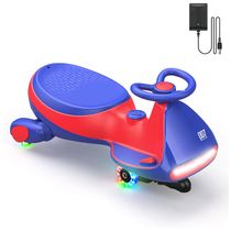 Carro Elétrico Infantil 12V FanttikRide N7 Pro - CyberWiggle, 2 em 1, Antitombo, Rodas com Luzes, Pedal e Bateria Recarregável