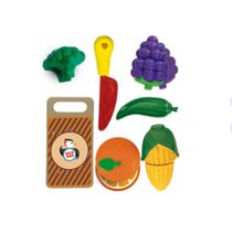 PICNIC SOLAPA  FRUTAS/LEGUMES  7 PCS 2 MODELO SORT - PICA PAU