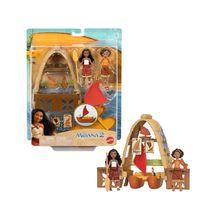 Conjunto Moana 2 e Loto com Acessórios - Mattel